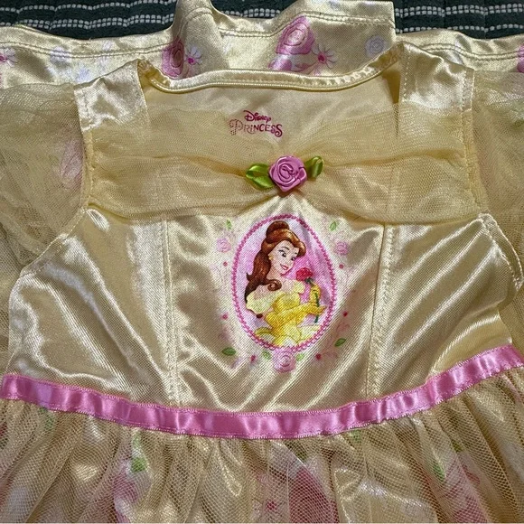 Disney Belle Princess Nightgown 4T EUC - Picture 4 of 10